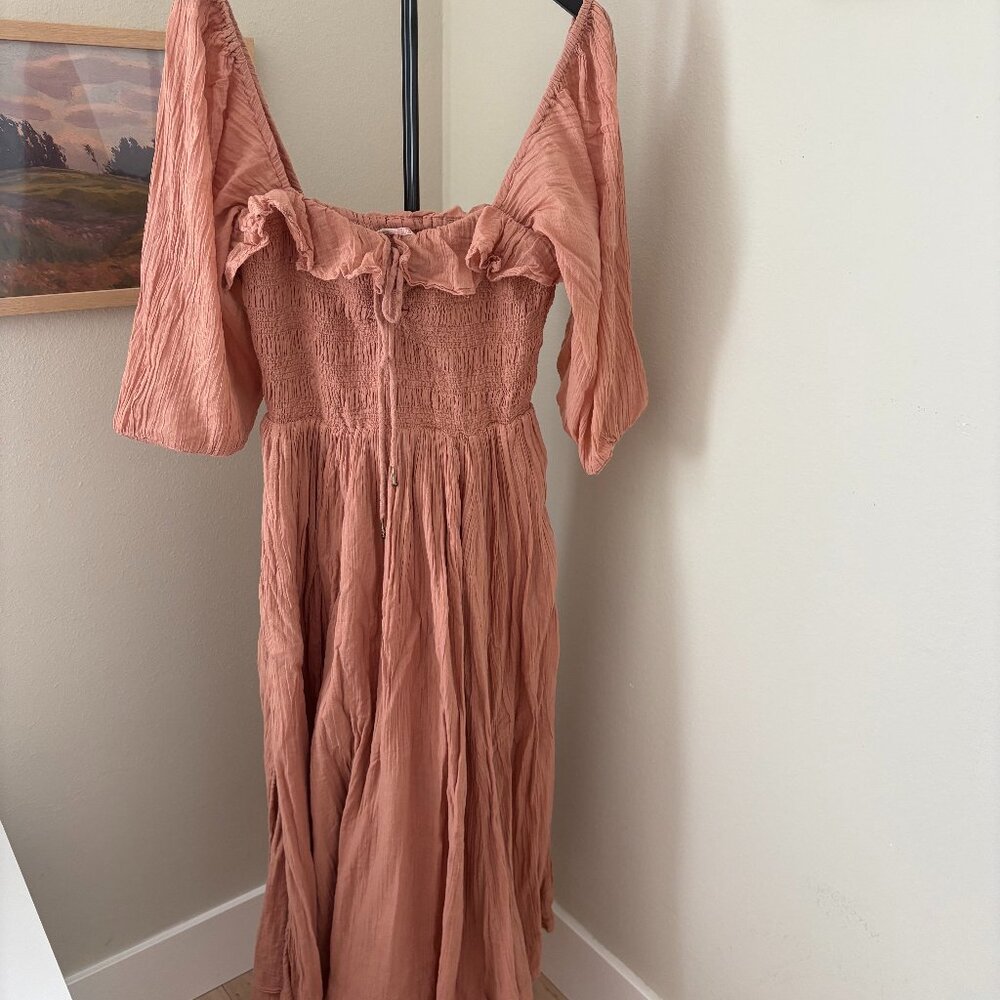 free people oasis midi dress